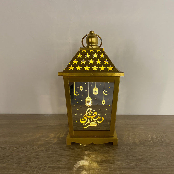Illuminate Your Space with the Wrought Iron Wind Lantern