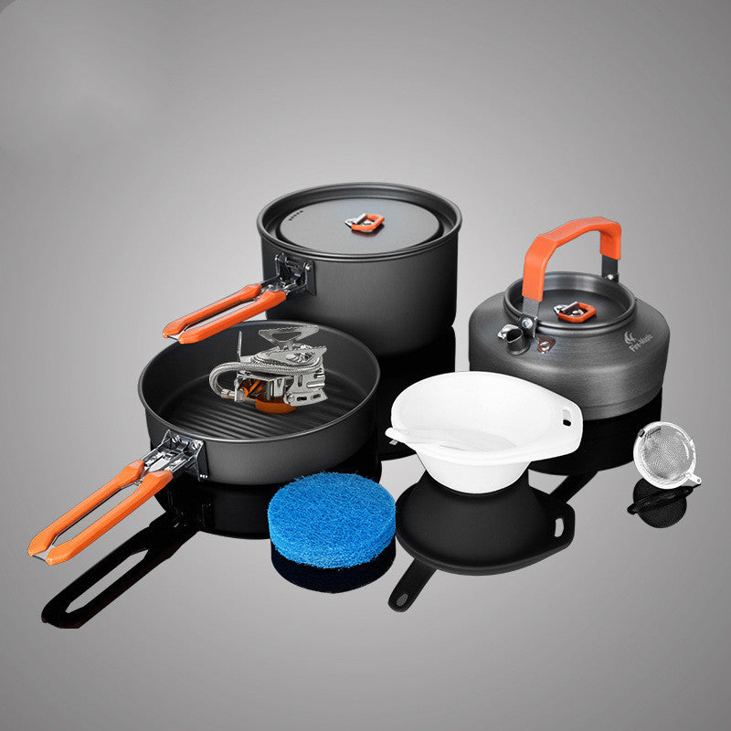 Discover the Ultimate Outdoor Camping Portable Cookware Set
