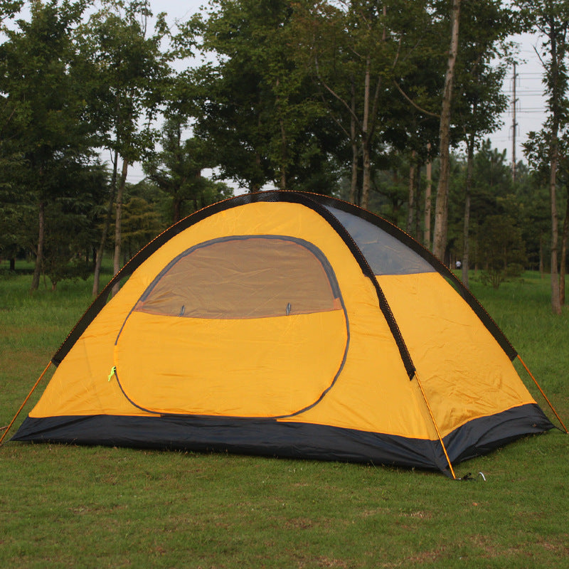 Explore the Great Outdoors with Our Outdoor Camping Double-layer Pole Tent
