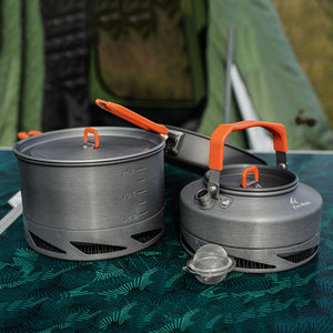 Unleash Your Outdoor Culinary Skills with Our Portable Camping Cookware Set