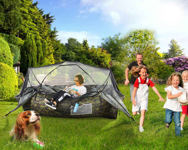 Elevate Your Camping Experience with the Outdoor Camping Portable Suspension Tent