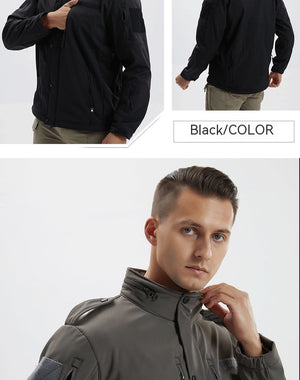 Unleash Adventure with the Men's Camouflage Shell Jacket