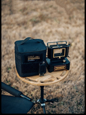 Discover the Ultimate Outdoor Companion: The Camping Glass Lamp Mini Stove Tea-boiling