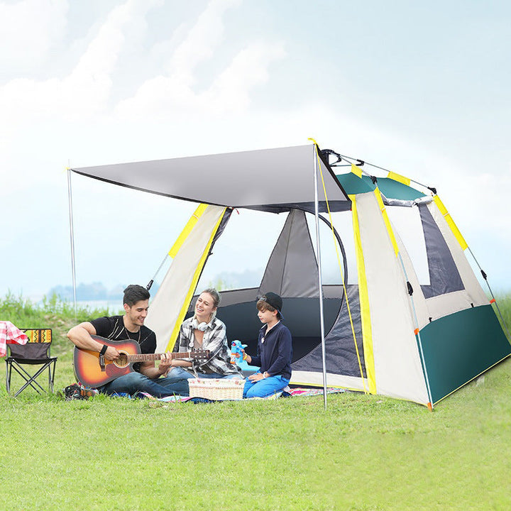 Experience the Great Outdoors with the Automatic Tent Outdoor Camping Barbecue