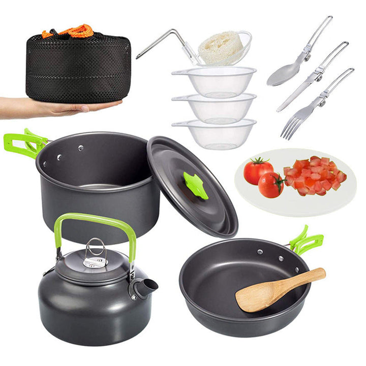 Camping Pot Folding Mini Cookware - The Ultimate Outdoor Companion