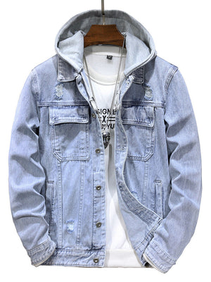 Elevate Your Style with Our Men's Denim Jacket