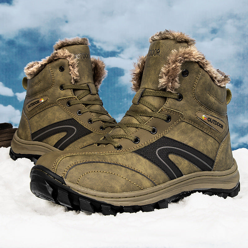 Cotton Warm Plus Size Hiking Boots