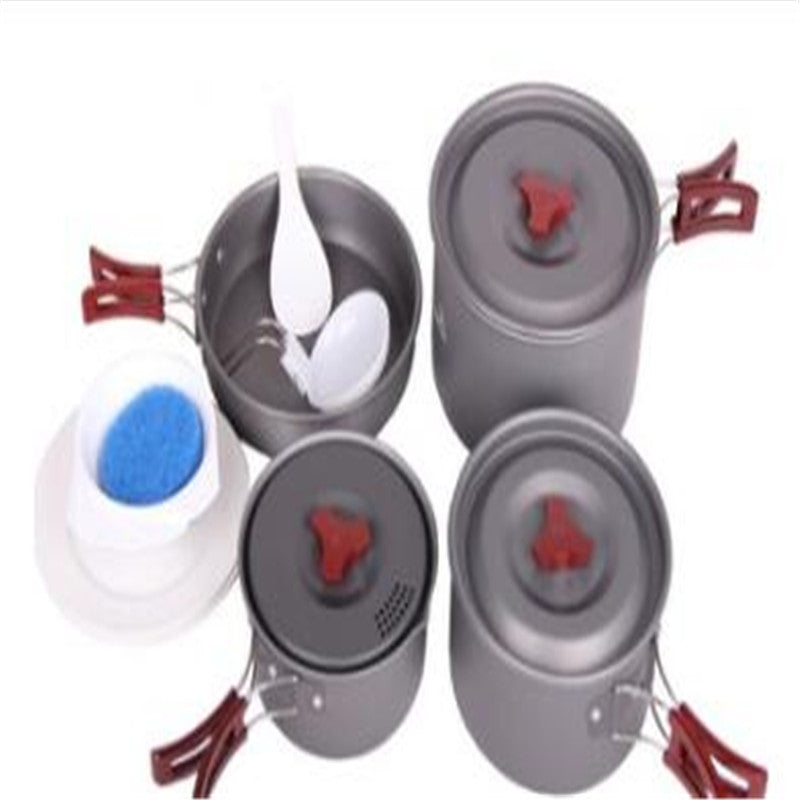 Picnic cookware camping pot set