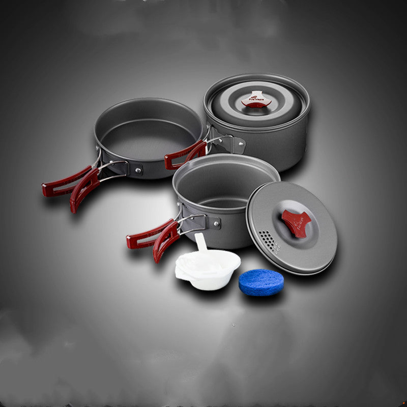 Picnic cookware camping pot set