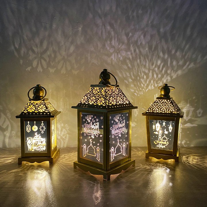 Wrought Iron Wind Lantern