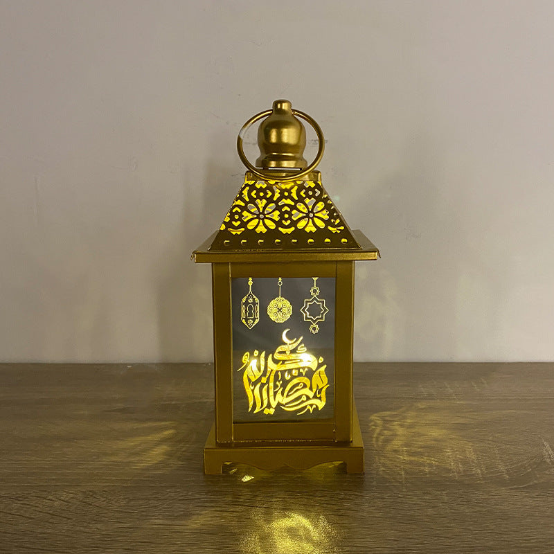 Wrought Iron Wind Lantern