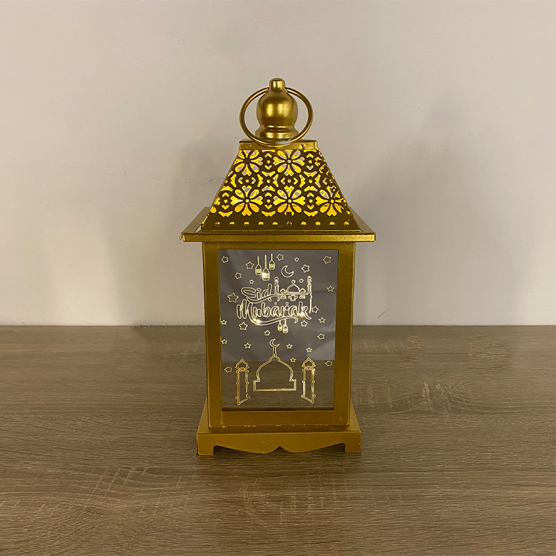 Wrought Iron Wind Lantern