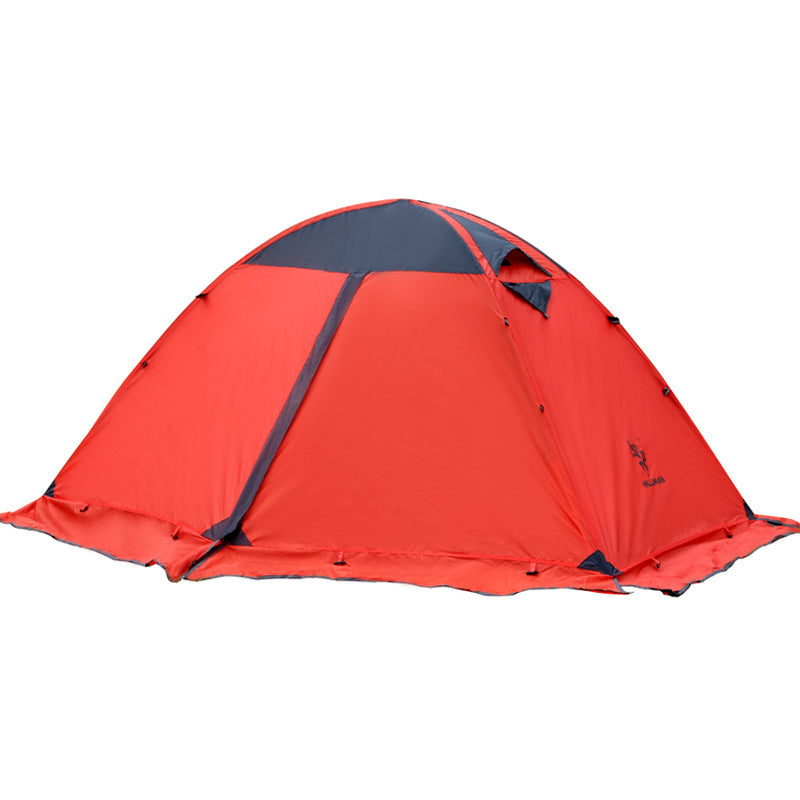 Outdoor Camping Double-layer Pole Tent