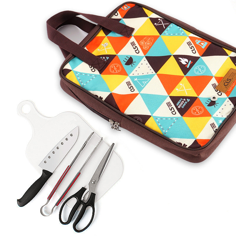 Outdoor Cookware Five-Piece Set Barbecue