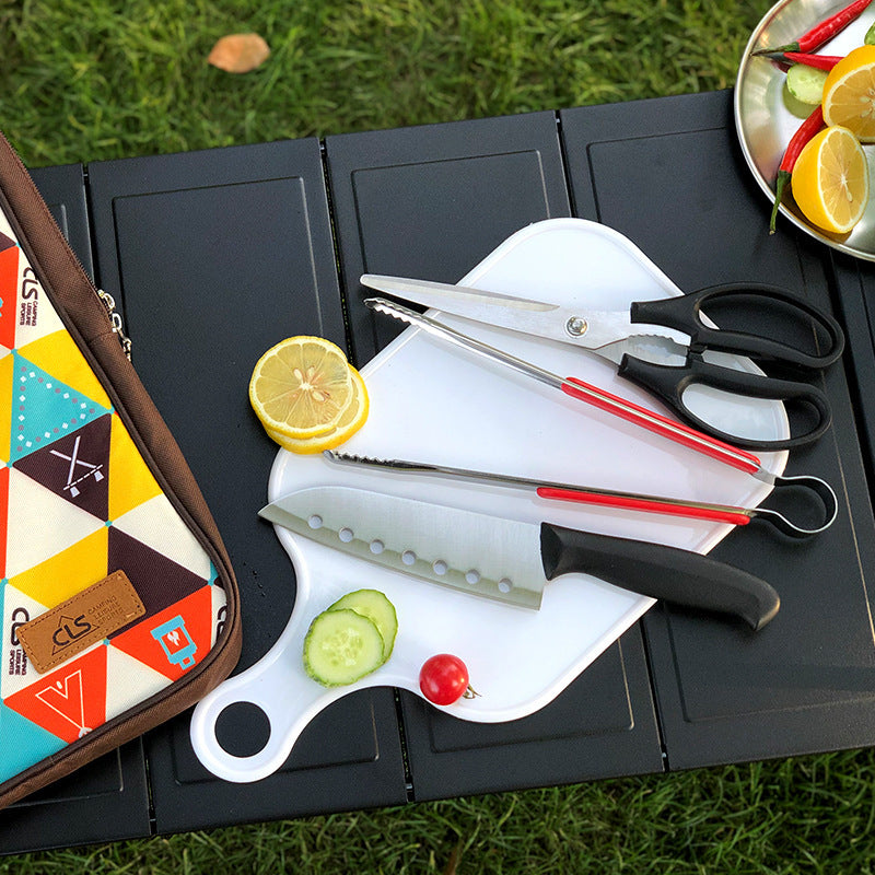 Outdoor Cookware Five-Piece Set Barbecue