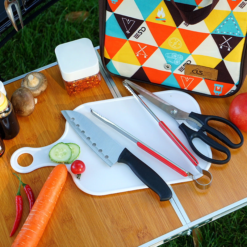 Outdoor Cookware Five-Piece Set Barbecue