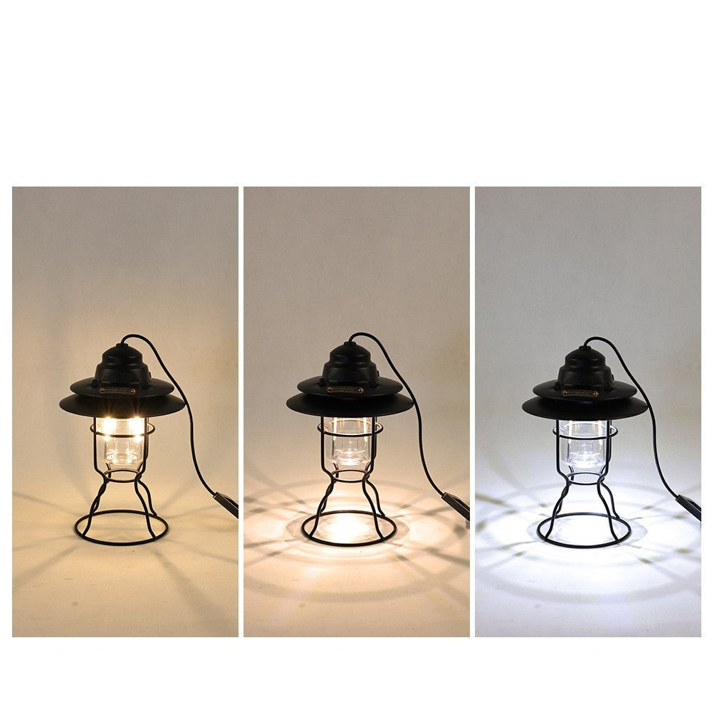 Portable Retro Barn Lantern