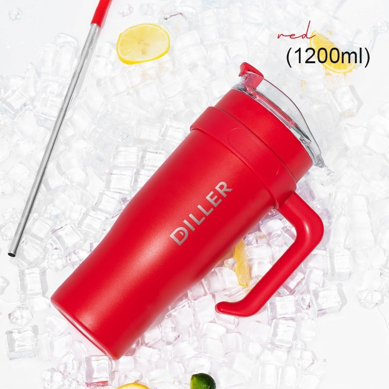 Camping Water Straw Thermal Insulation Cup