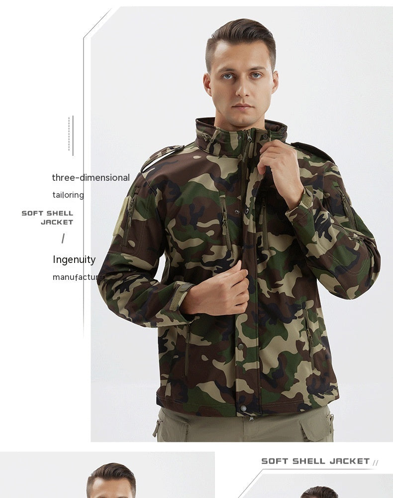 Men's Jacket Camouflage Shell Jacket