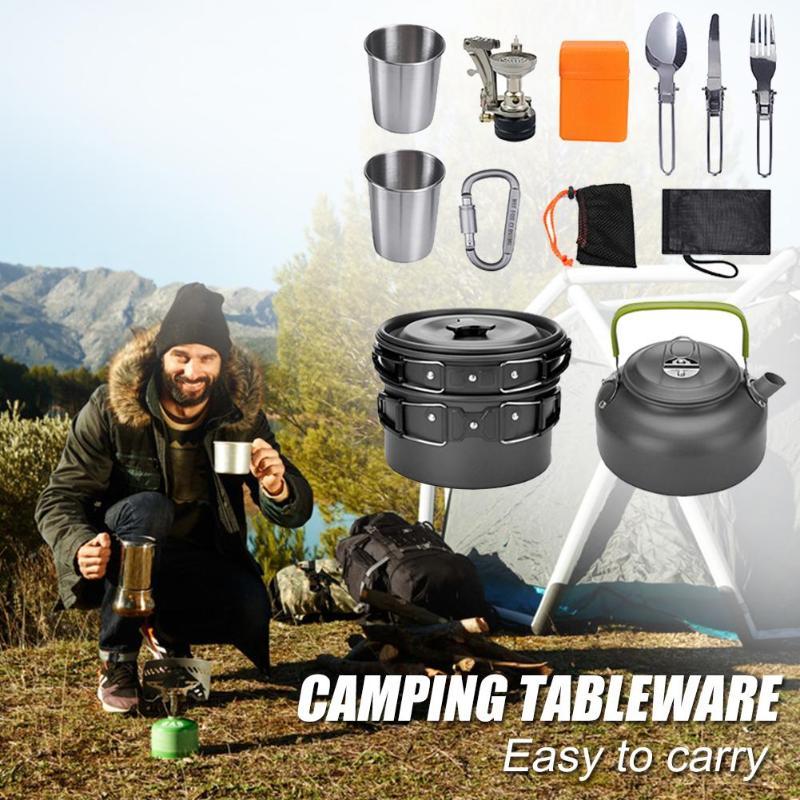 Camping Outdoor Cooking Set