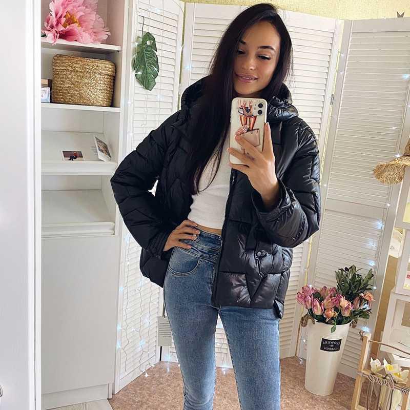 Women Winter Jacket Fashion Youth Slim