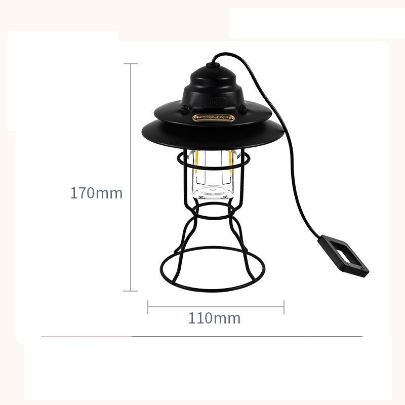 Portable Retro Barn Lantern
