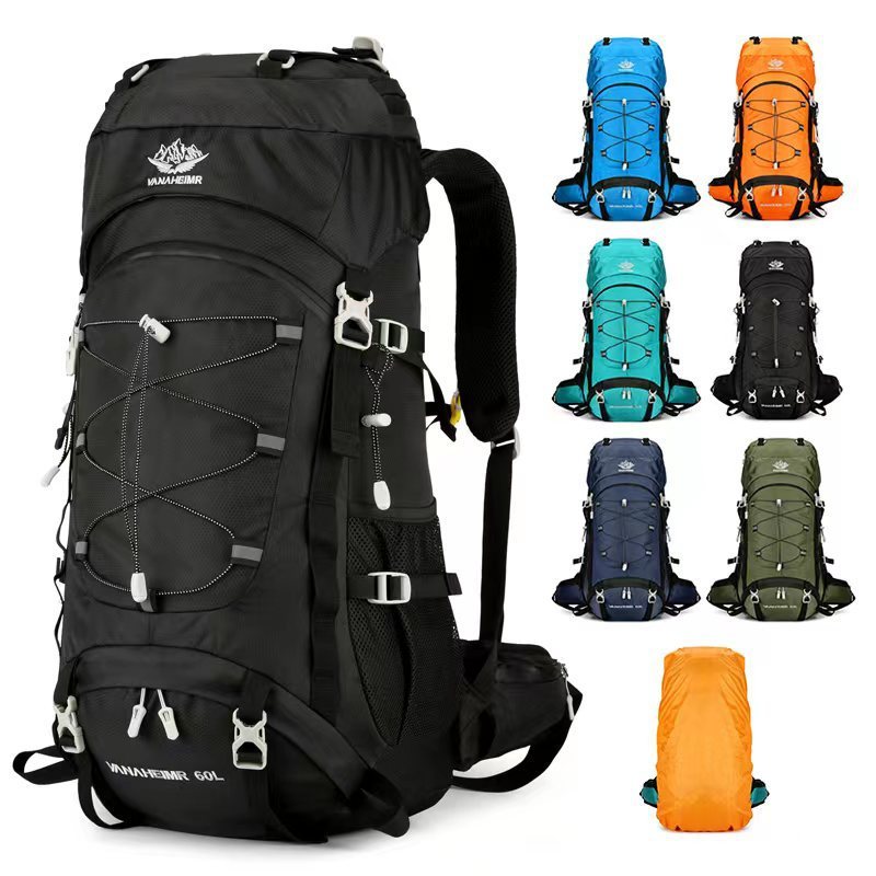 Outdoor Sports Hiking 60 Liters Backpack