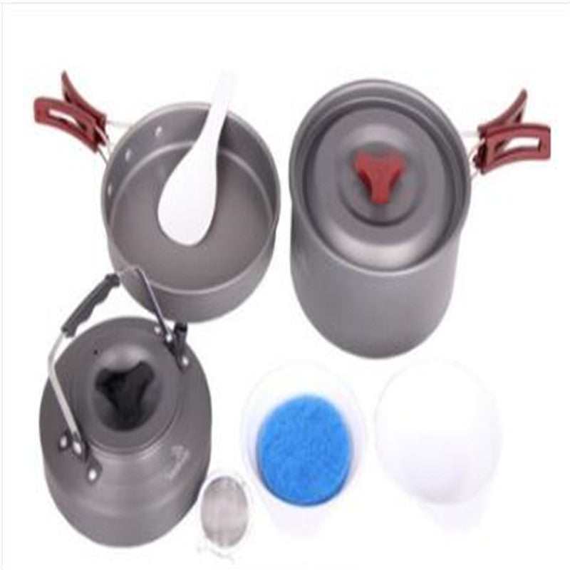 Picnic cookware camping pot set