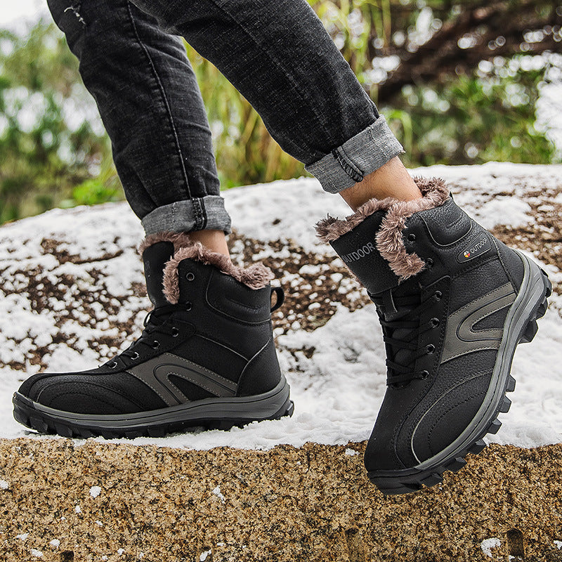 Cotton Warm Plus Size Hiking Boots