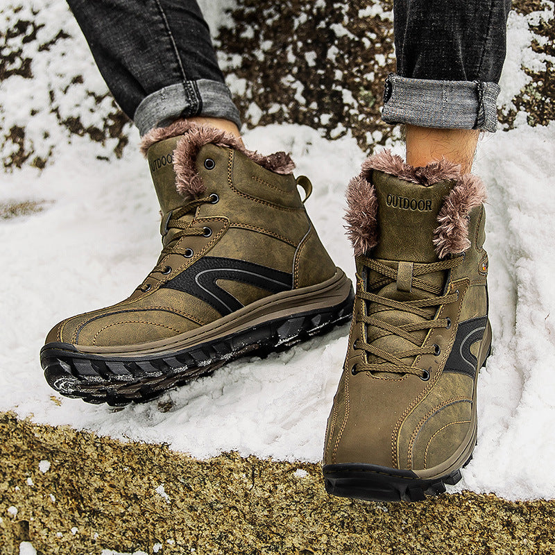 Cotton Warm Plus Size Hiking Boots