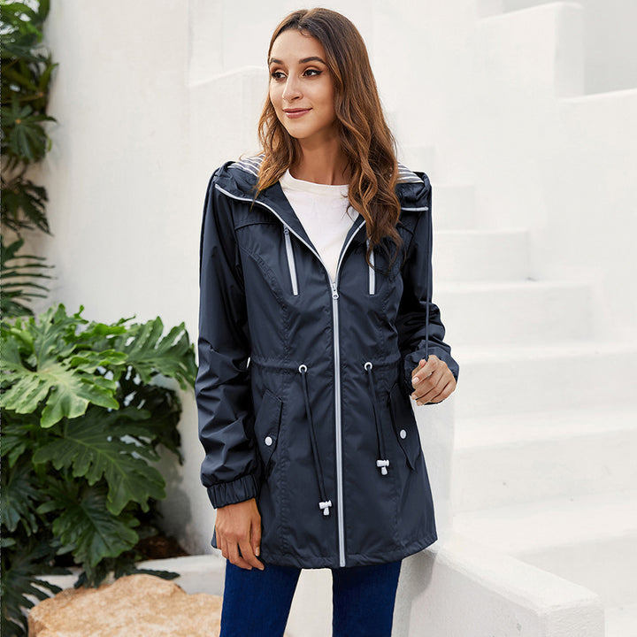 Outdoor Hiking One-piece Women Jacket