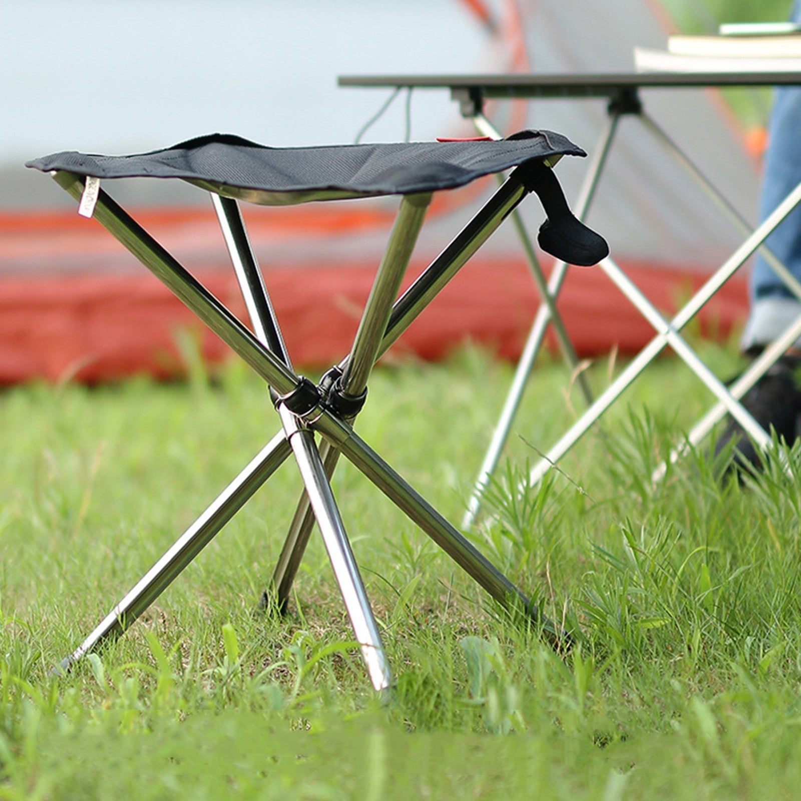 Tie Camping Chair Bench