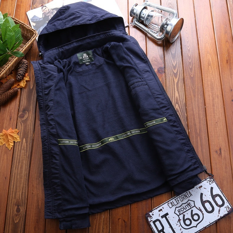 NIANJEEP velvet jacket jacket