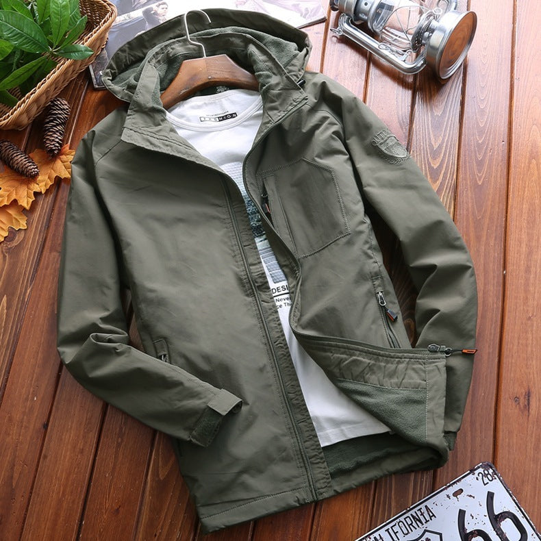 NIANJEEP velvet jacket jacket