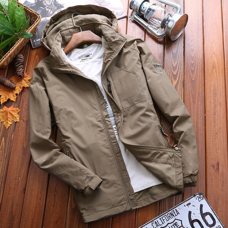 NIANJEEP velvet jacket jacket
