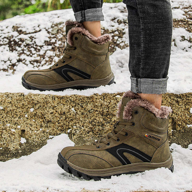 Cotton Warm Plus Size Hiking Boots