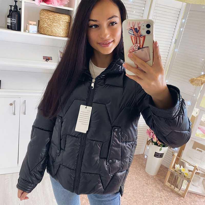 Women Winter Jacket Fashion Youth Slim