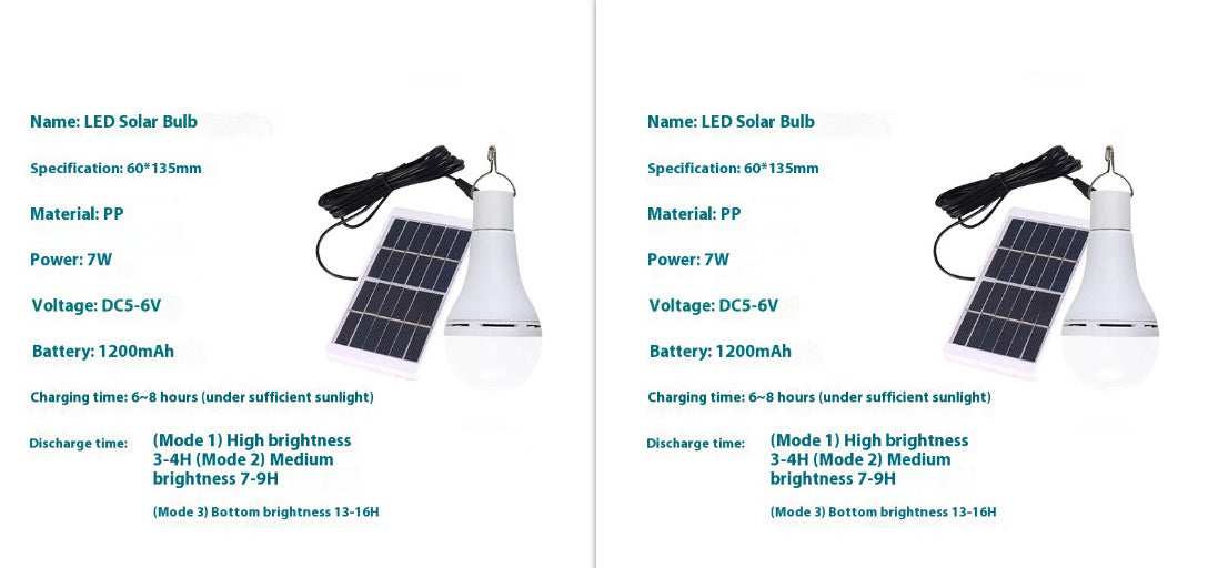 Solar Outdoor Camping Lantern