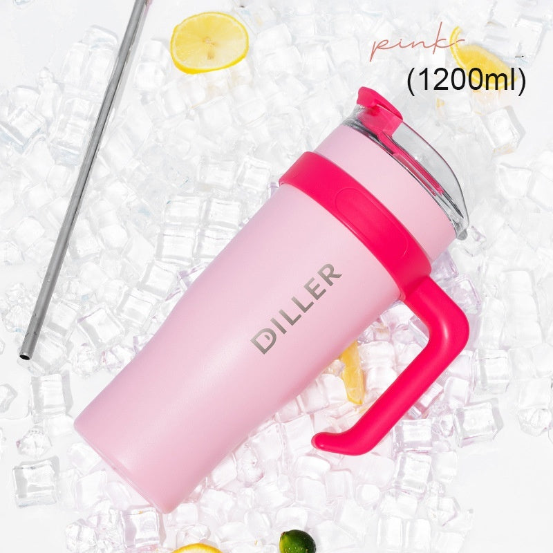 Camping Water Straw Thermal Insulation Cup