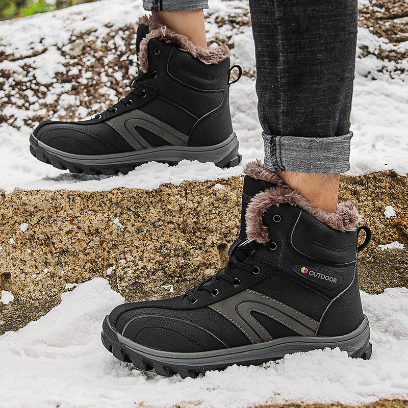 Cotton Warm Plus Size Hiking Boots