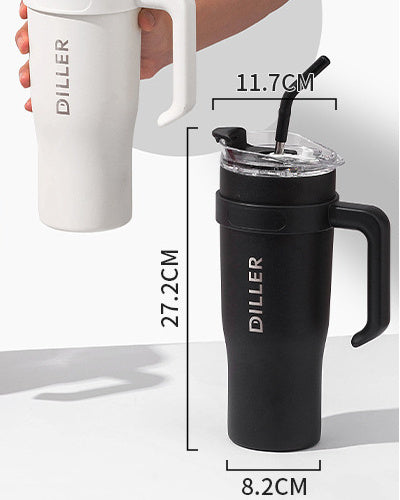Camping Water Straw Thermal Insulation Cup